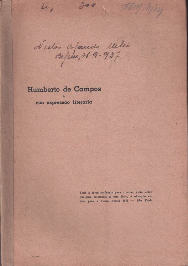 Humberto de Campos e sua expressão literária